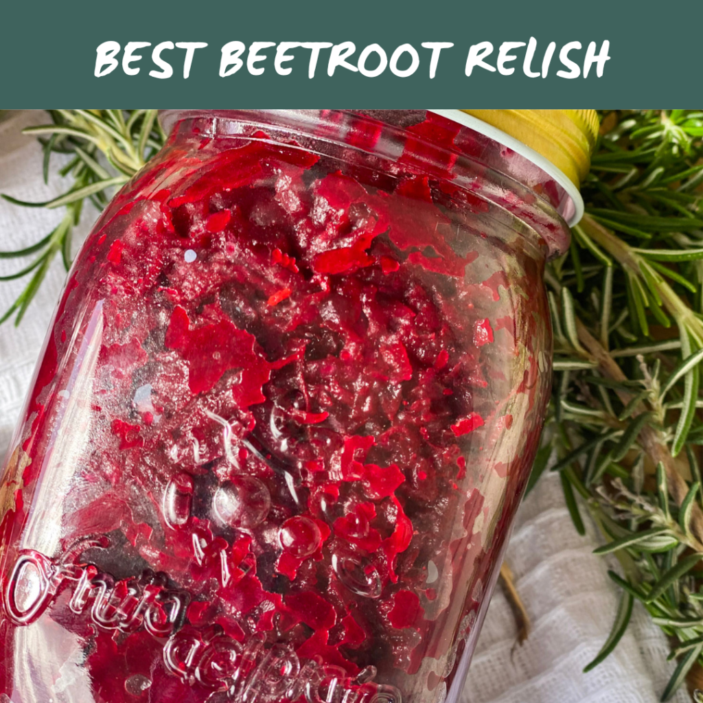 best beetroot relish recipe