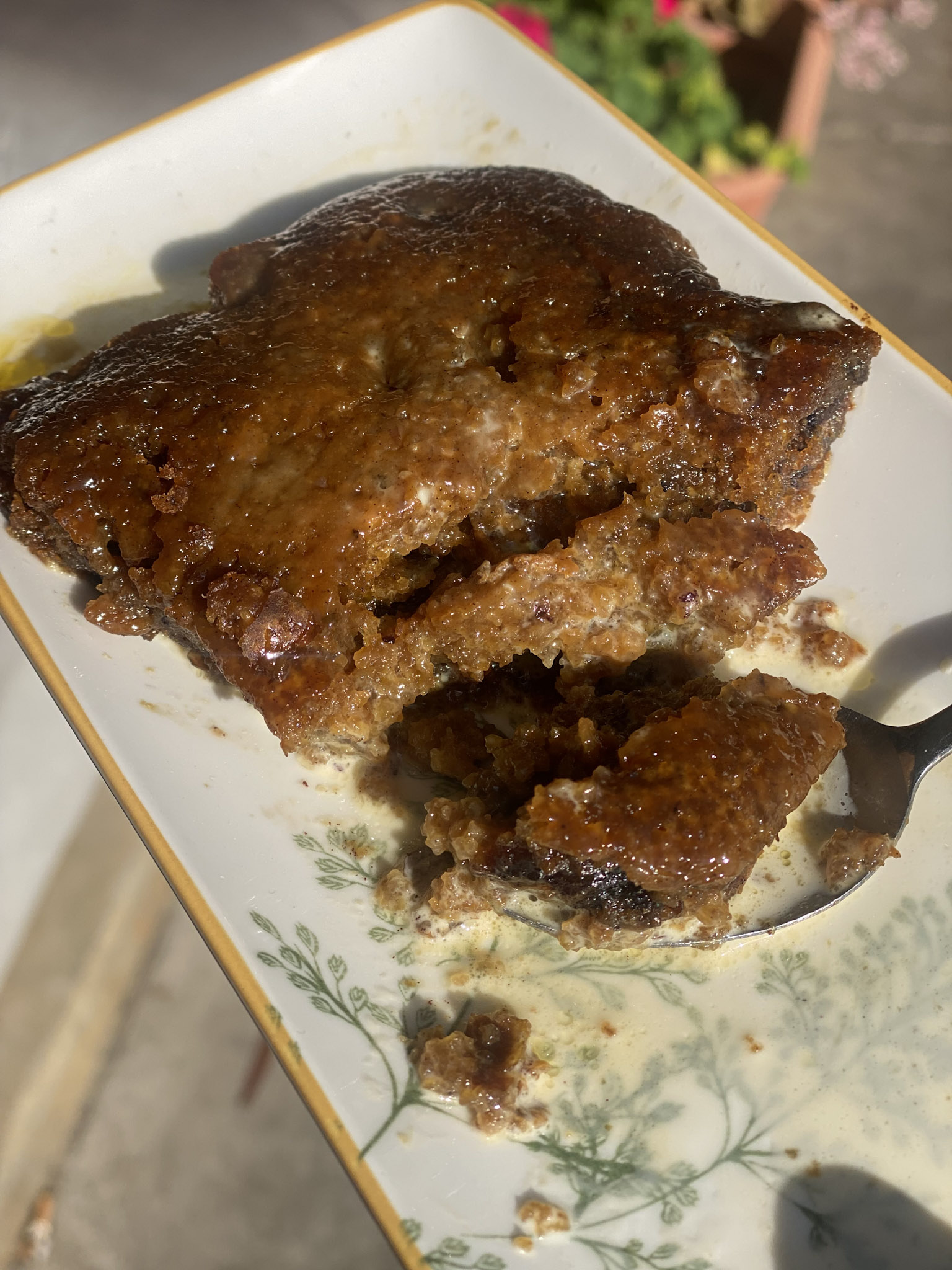 sticky date pudding desert food for thought